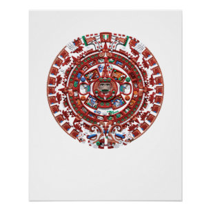 Mayan Calendar Mexican Pride Perfect Poster