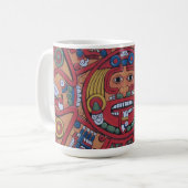 Mayan Calendar Mok (Voorkant links)