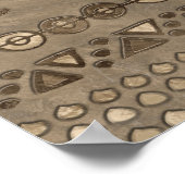 Mayan Calendar Month glyphs Poster (Hoek)