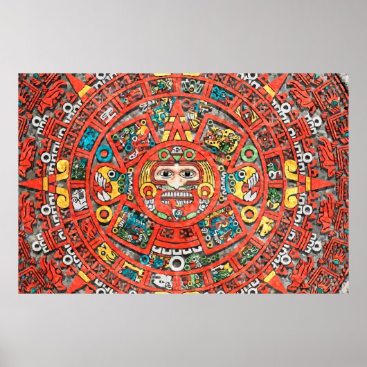Mayan Calendar Poster (Voorkant)