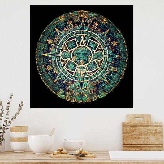 Mayan Calendar Poster (Keuken)