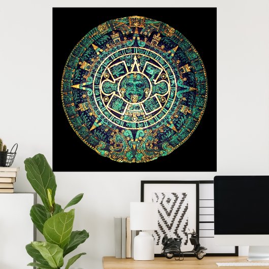 Mayan Calendar Poster (Thuiskantoor)