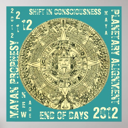 Mayan Calendar Poster (Voorkant)