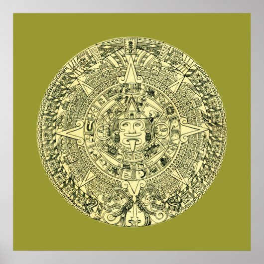 Mayan Calendar Poster (Voorkant)