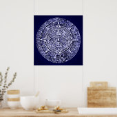 mayan calendar poster (Keuken)