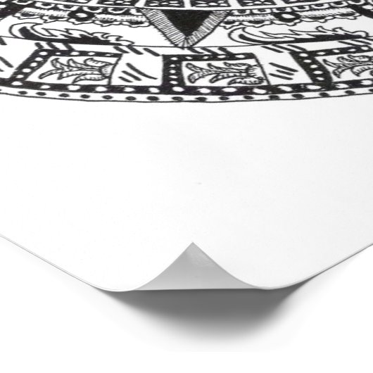 Mayan Calendar Poster (Hoek)