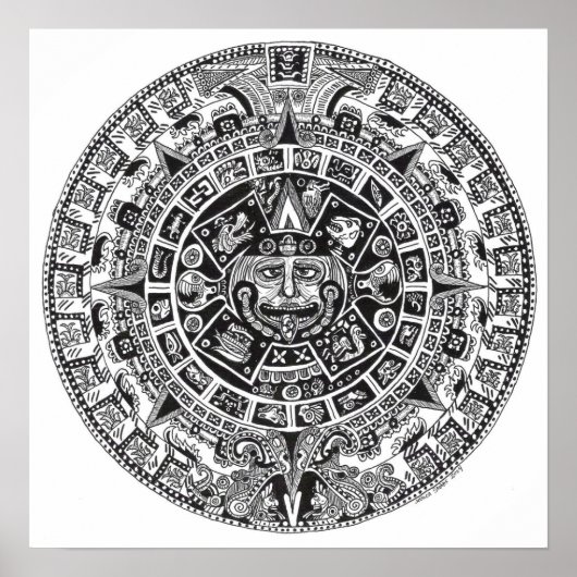 Mayan Calendar Poster (Voorkant)
