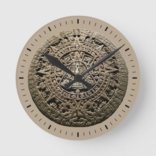 Mayan Calendar Ronde Klok (Voorkant)