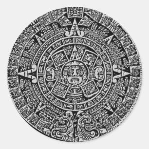 Mayan Calendar Ronde Sticker