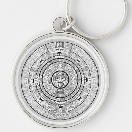 Mayan Calendar Sleutelhanger (Voorkant)
