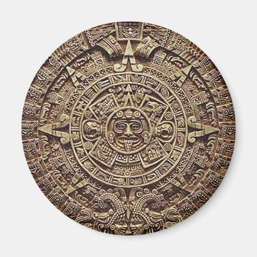 Mayan Calendar Stone 12.21.2012 Magneet (Voorkant)