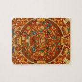 "Mayan Calendar Stone" Legpuzzel (Horizontaal)