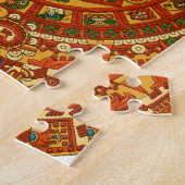 "Mayan Calendar Stone" Legpuzzel (Zijkant)