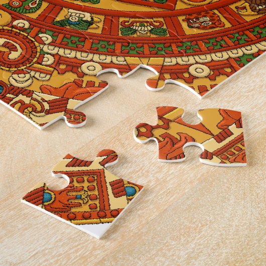 "Mayan Calendar Stone" Legpuzzel (Zijkant)