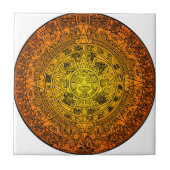 Mayan Calendar Tegeltje (Voorkant)