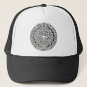 Mayan Calendar Trucker Hat Trucker Pet (Voorkant)