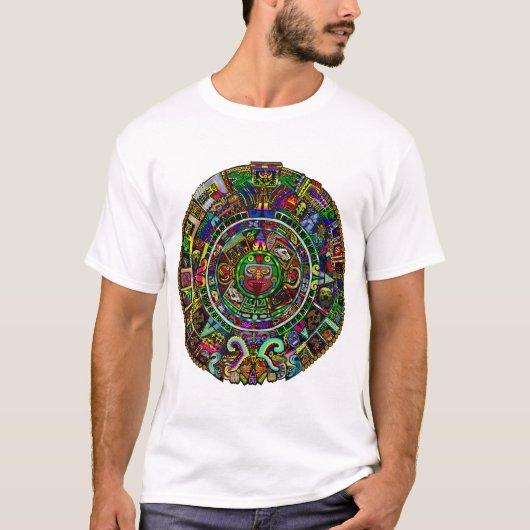 Mayan Calendar van Myztico T-shirt (Voorkant)