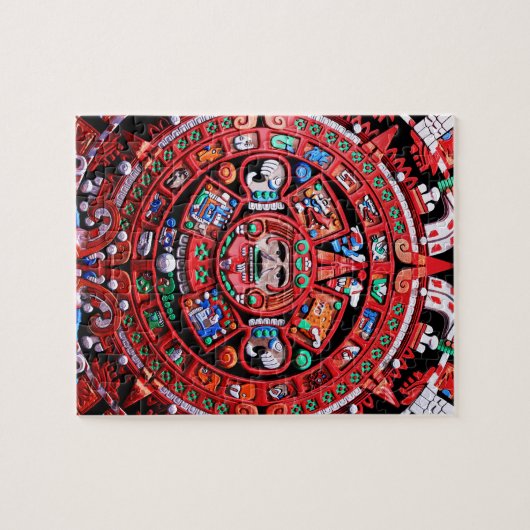 Mayan Calender Legpuzzel (Horizontaal)