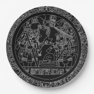 Mayan Circle Paper Bord