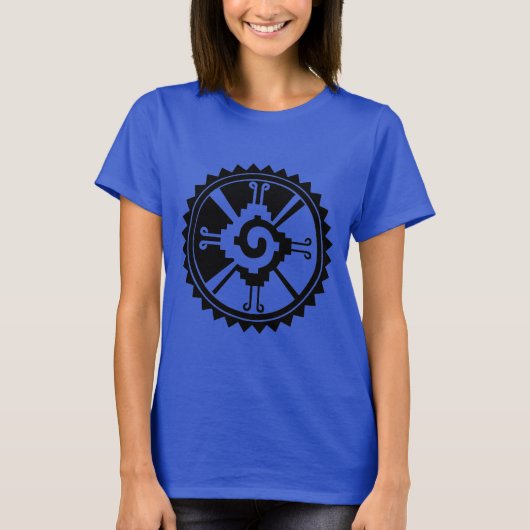 Mayan Deity Symbol Hunab Ku T-shirt (Voorkant)