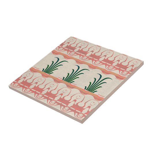 Mayan Design Tegeltje (Zijkant)