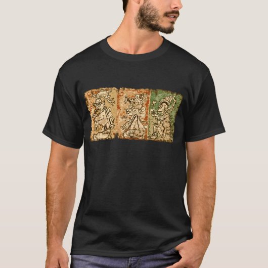 Mayan Dresden codex T-shirt (Voorkant)