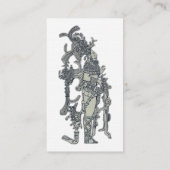 Mayan Dress Visitekaartje (Achterkant)