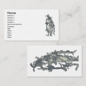 Mayan Dress Visitekaartje (Voorkant / Achterkant)