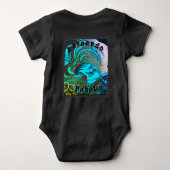 Mayan Elf: Defiance & Baby Name Baby Bodysuit (Achterkant)