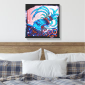 Mayan Elf: Defiance Canvas Afdruk (Insitu (Slaapkamer))