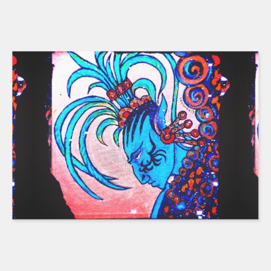 Mayan Elf: Defiance Inpakpapier Vel (Voorkant)