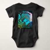 Mayan Elf: Naam Defibiliteit en Baby Romper (Achterkant)