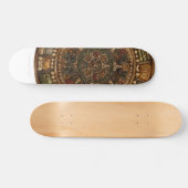 Mayan en Aztec Calendar door Grassrootsdesigns4u! Persoonlijk Skateboard (Horizontaal)