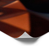 Mayan Flavored Abstract Metallic Face Makeup Poster (Hoek)