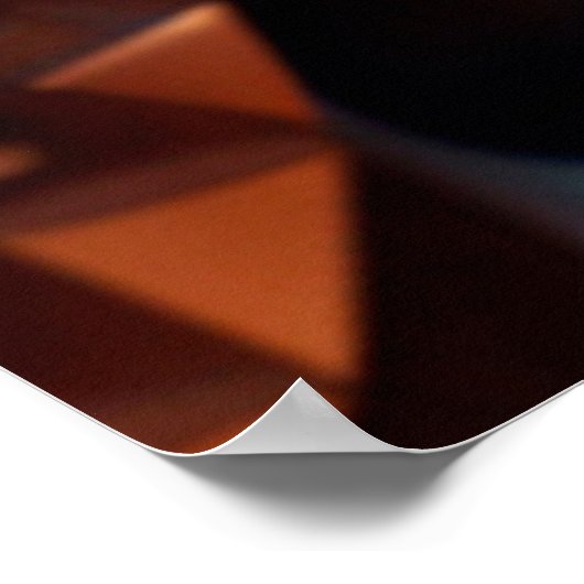 Mayan Flavored Abstract Metallic Face Makeup Poster (Hoek)