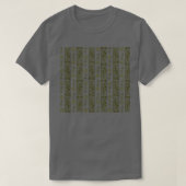 Mayan Gliphs 1 T-shirt (Design voorkant)