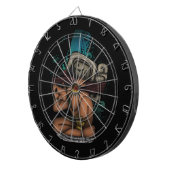Mayan God Dartbord (Voorkant Rechts)