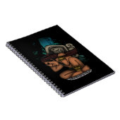 Mayan God Notitieboek (Rechterzijde)