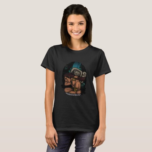 Mayan God T-shirt (Voorkant volledig)