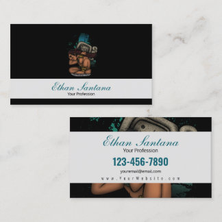 Mayan God Visitekaartje