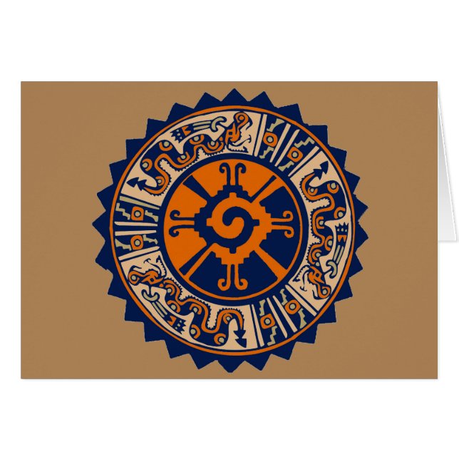 Mayan Hunab Ku (Voorkant Horizontaal)