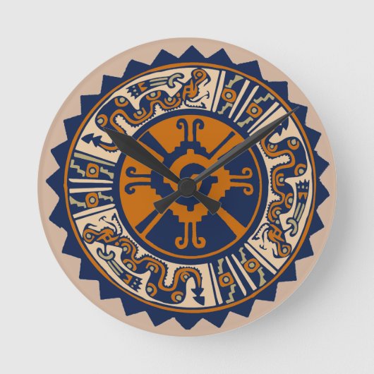 Mayan Hunab Ku Ronde Klok (Voorkant)