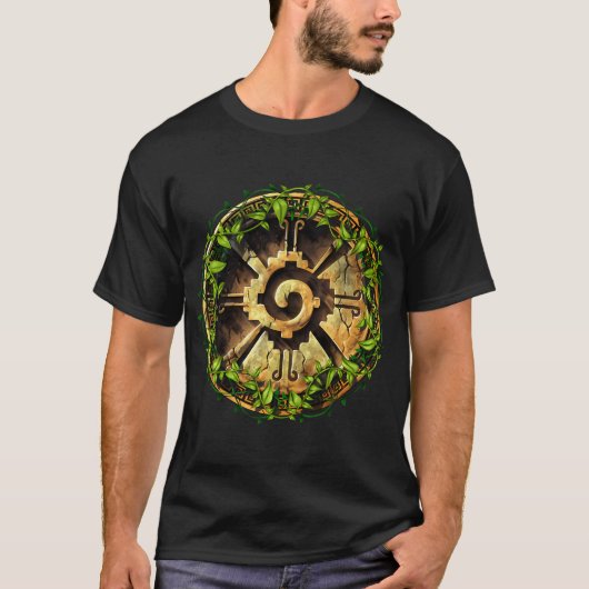 Mayan Hunab Ku-symbool T-shirt (Voorkant)