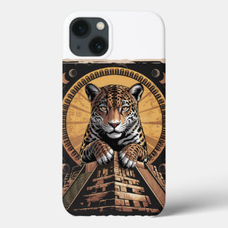 Mayan Jaguar Guardian | Azteekse mythologie Art Case-Mate iPhone Case