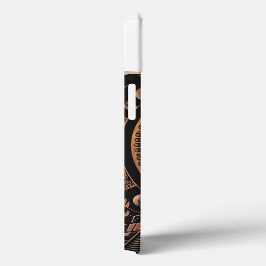 Mayan Jaguar Guardian | Azteekse mythologie Art Case-Mate iPhone Case (Achterkant / Rechts)