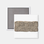 Mayan Jaguar-stone Magneet (Voorkant / Achterkant)
