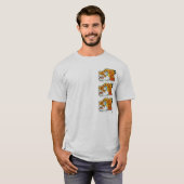 Mayan Jaguar Symbol T-shirt (Voorkant volledig)