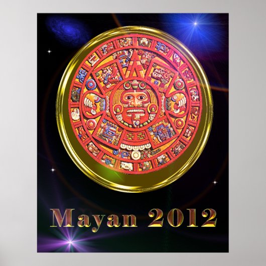 mayan kalender 2012 poster (Voorkant)