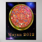 mayan kalender 2012 poster (Voorkant)