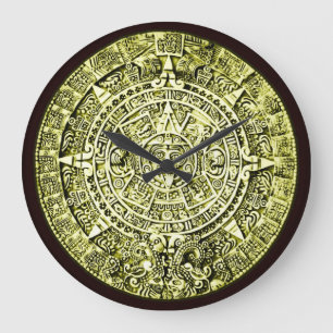 mayan-kalender grote klok